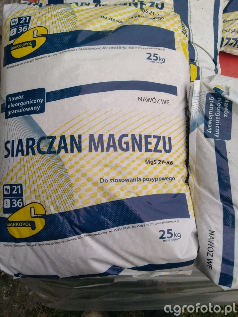 Siarczan magnezu zastosowanie